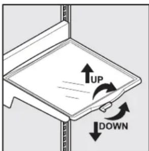 ELECTROLUX ENL6098W - Cantilever Shelves - 2