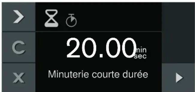 GAGGENAU BSP250111 - Réglage de la minuterie courte durée - 1