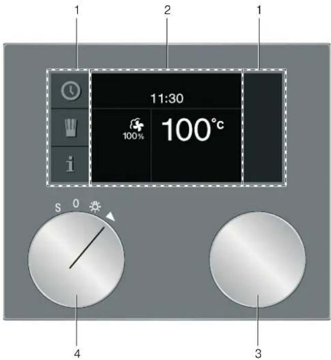 GAGGENAU BSP250111 - Afficheur et éléments de commande - 1
