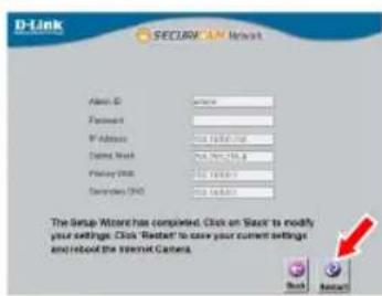 D-LINK DCS4701E - Configuration de la caméra - 5