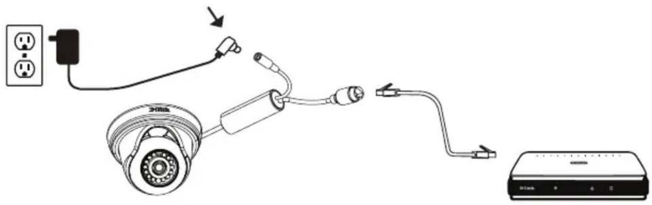 D-LINK DCS4802E - 使用PoE供電至攝影機(Class 2): - 3