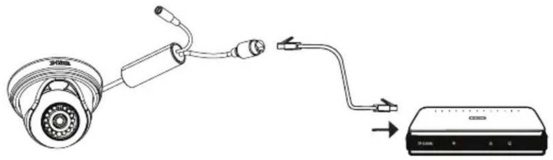 D-LINK DCS4802E - 使用PoE供電至攝影機(Class 2): - 1