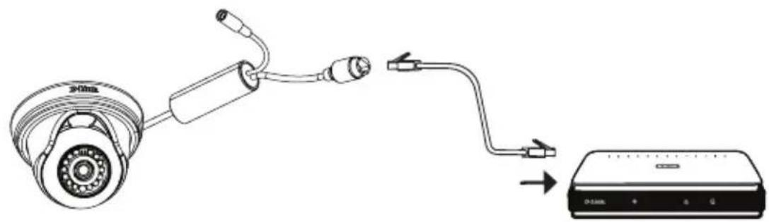 D-LINK DCS4802E - Powering the camera using PoE (Class 2): - 1