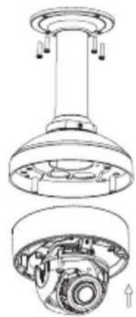 D-LINK DCS6517 - Installazione su supporto sospeso (opzionale) - 3