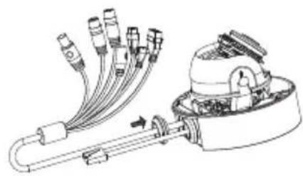 D-LINK DCS6517 - Connecting the Optional Cable Harness - 3