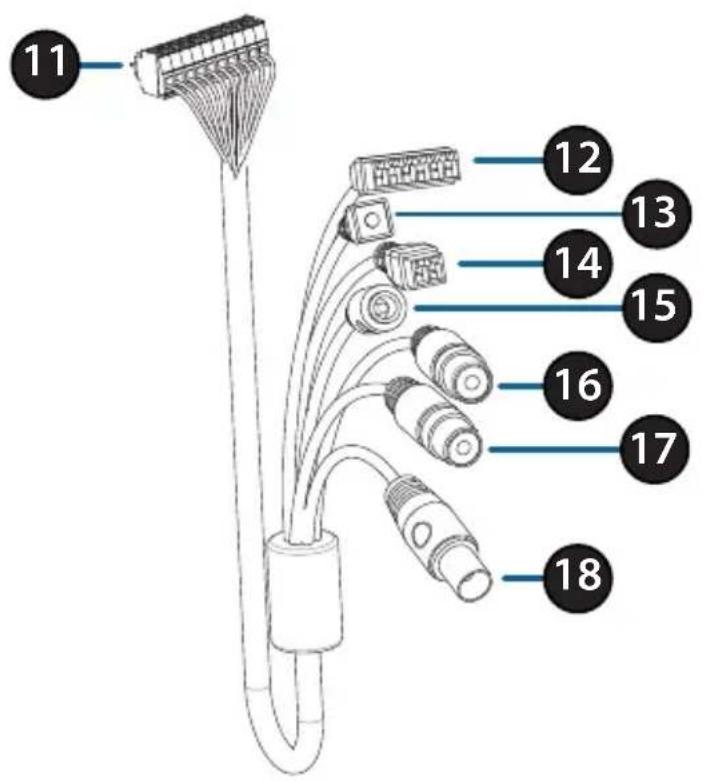 D-LINK DCS6517 - Optional Cable Harness (not included) - 1