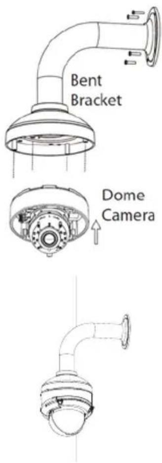 D-LINK DCS6517 - Installing the Right-Angle Mount (Optional) - 3