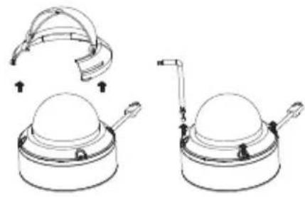 D-LINK DCS6517 - Menghubungkan Kabel Harness (Opsional) - 1