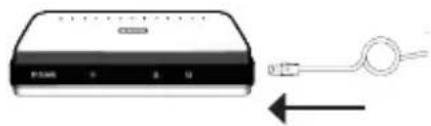 D-LINK DCS6517 - 透過PoE交換器連接 - 1