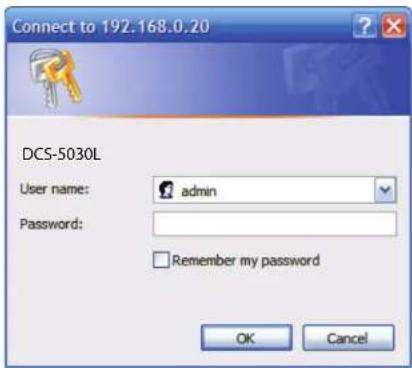 D-LINK DCS5030L - Configuration Utilisation de l'interface de configuration Web - 1