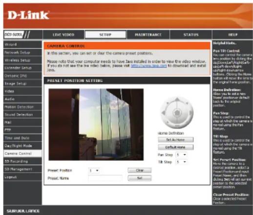 D-LINK DCS5030L - Contrôle de laamera - 1