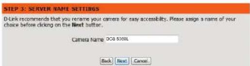 D-LINK DCS5030L - Assistant de configuration de connexion Internet - 4