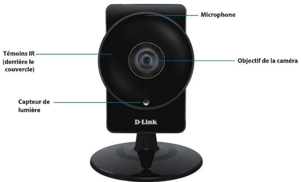 D-LINK DCS960L - Description du matériel Vue avant - 1