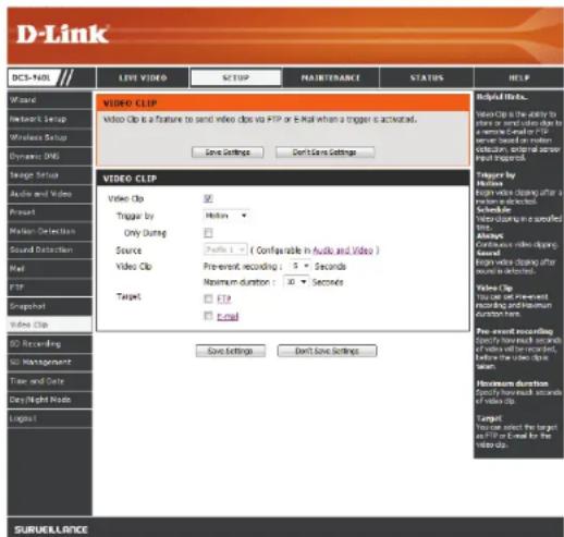 D-LINK DCS960L - Clip video - 1