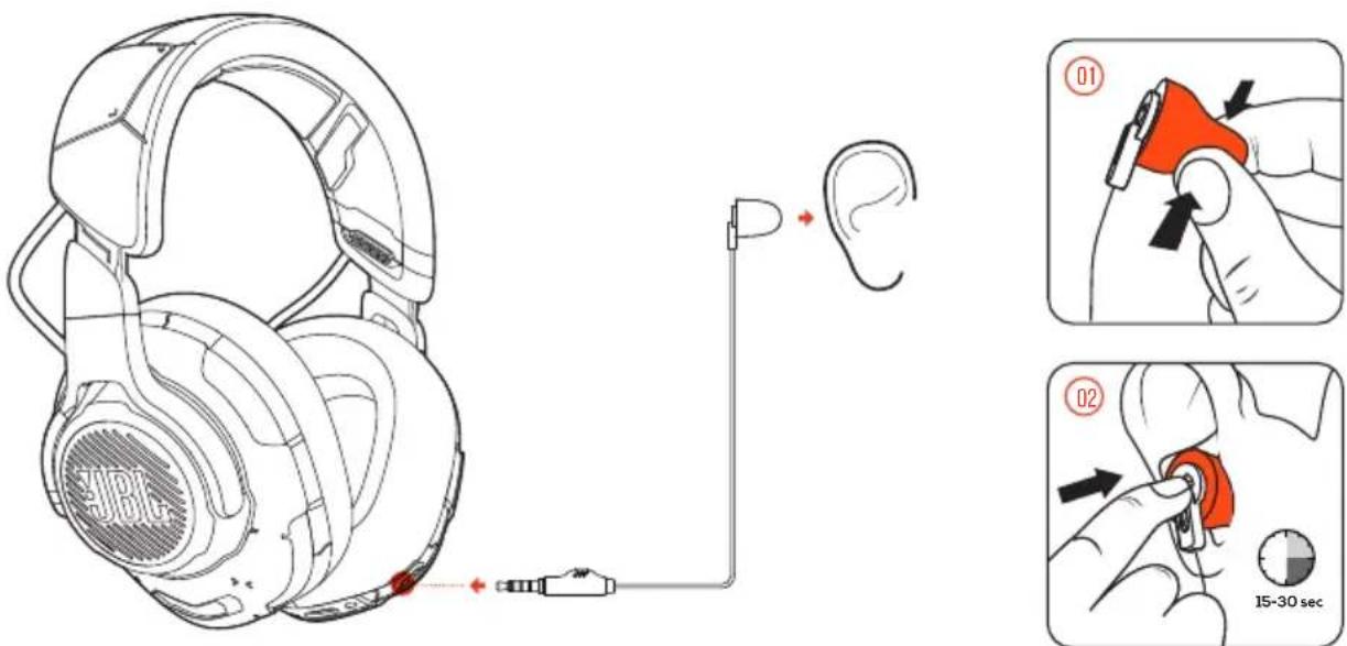 JBL Quantum ONE - ÉTALONNAGE AUDIO PERSONNALISE - 1