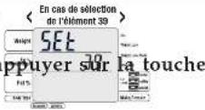 TANITA BC420MA - Réglage les éléments à imprimer (suite de la page 122). - 2