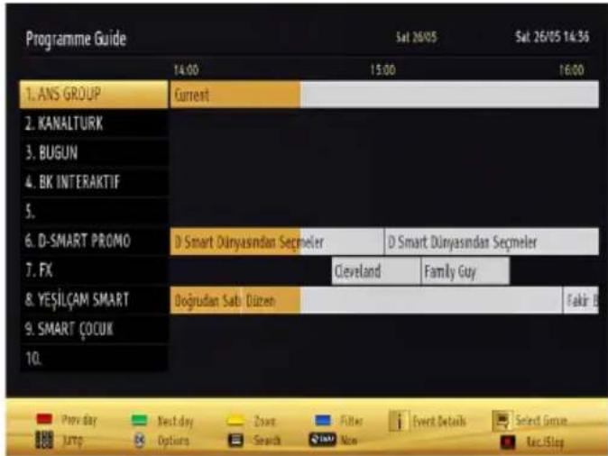Tucson TL5005SMART - Electronic Programme Guide (EPG) - 1