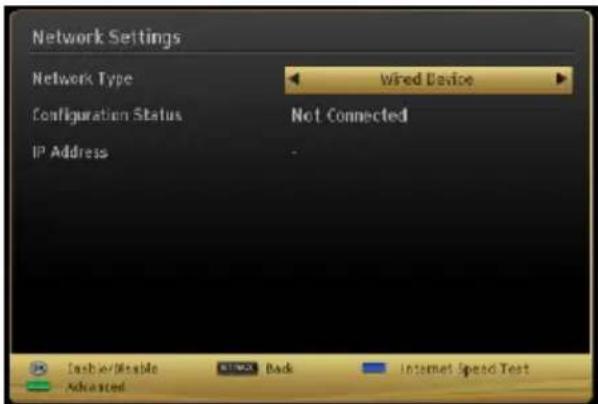 Tucson TL5005SMART - Configuring Wired Device Settings - 1