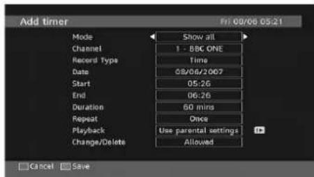 Tucson TL1901B11 - Adding a Recording Timer - 1