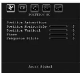 Tucson TL1901B11 - Menu Position du PC - 1