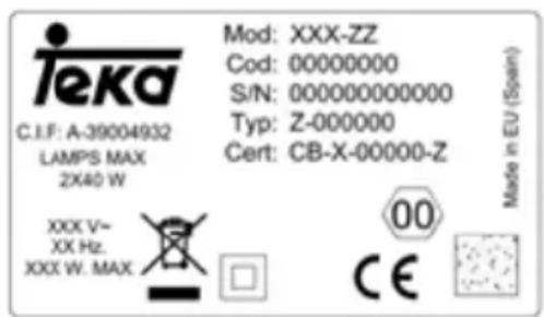TEKA TL 740 - Information Technique (Fig. 4) - 1