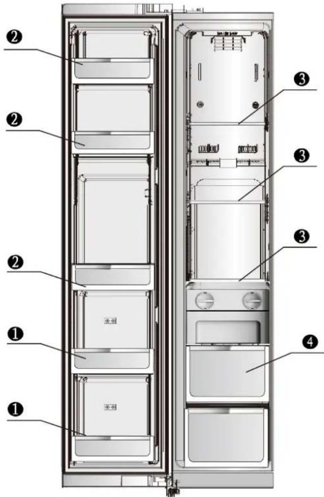 TEKA RLF 74910 SS - Compartmento del congelador - 1
