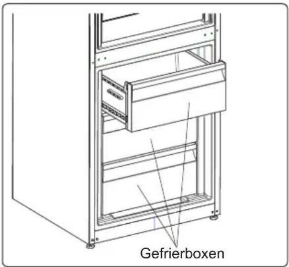 TEKA RBF 74620 SS - Entfernen der Gefrierbox: - 3
