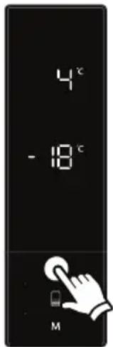 TEKA RBF 74620 SS - Definições de Temperatura do Refrigerador - 1