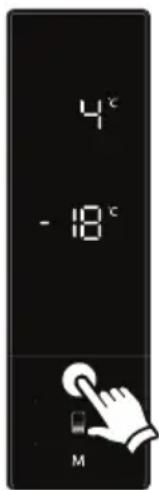 TEKA RBF 74620 SS - Cooler Temperature Settings - 1