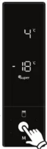 TEKA RBF 74620 SS - Lorsque ce mode est activé : - 1