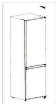 TEKA NFL 342 C - Umkehr des Türausschlags - 2