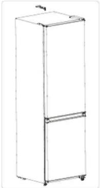 TEKA NFL 342 C - Reversing the Door Swing - 9