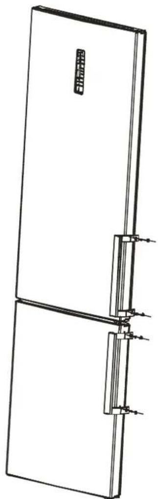 TEKA NFL 342 C - Einbauanleitung Türgriffe(optional) - 7