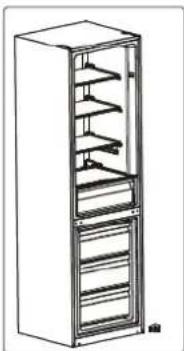 TEKA NFL 342 C - Перевешивание двери - 4