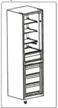 TEKA NFL 342 C - Перевешивание двери - 9