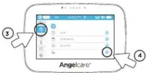 ANGELCARE AC510 - POUR SUPPRIMER LE GRAPHIQUE DES DONNÉES: - 2