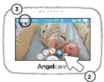 ANGELCARE AC510 - VISUALISATION DE PLUSIEURS CAMÉRAS: - 2
