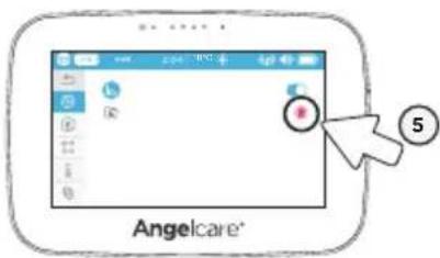 ANGELCARE AC510 - POUR SUPPRIMER LE GRAPHIQUE DES DONNÉES: - 3