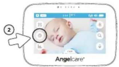 ANGELCARE AC510 - POUR ACTIVER LA FONCTION VOX - 1