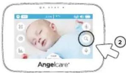 ANGELCARE AC510 - - FONCTIONS DE VUE PANORAMIQUE ET DE ZOOM NUMÉRIQUE - 1