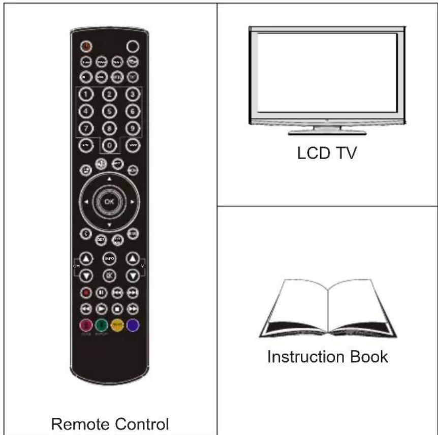 TECHWOOD VL22TV1102 - Package Contents - 1