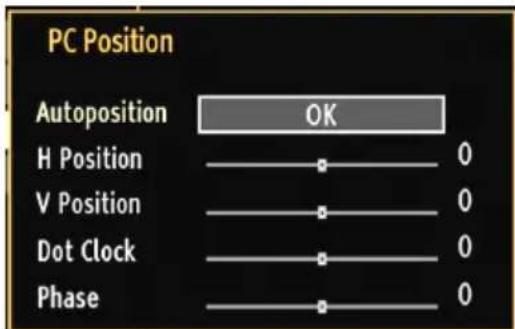 TECHWOOD VL22TV1102 - PC Picture Settings - 1