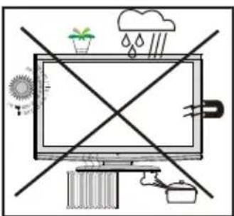 TECHWOOD VL22TV1102 - Branchement à un système de distribution télévisé (TV Câblé etc.) avec tuner - 1