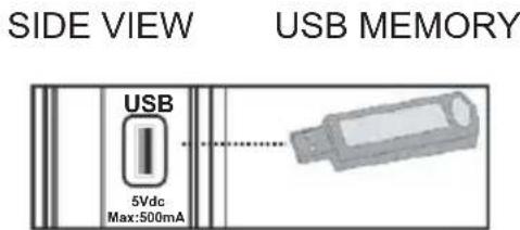 TECHWOOD VL22TV1102 - USB Disk Connection - 1