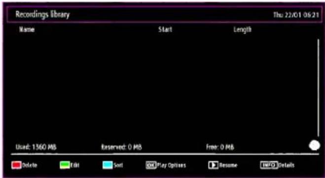TECHWOOD VL22TV1102 - Watching Recorded Programmes - 1