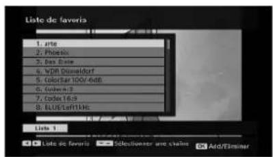 TECHWOOD TL3210TN875 - Réglage des chaînes favorites - 1
