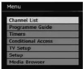 TECHWOOD TL3210TN875 - IDTV Menu System - 1