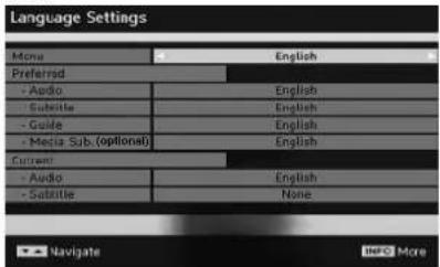 TECHWOOD TL3210TN875 - Language Settings - 1