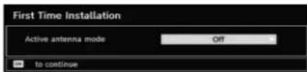 TECHWOOD TL3210TN875 - Initial Settings - 2