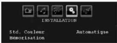 TECHWOOD TL3210TN875 - Menu d'installation dans des modes AV - 1